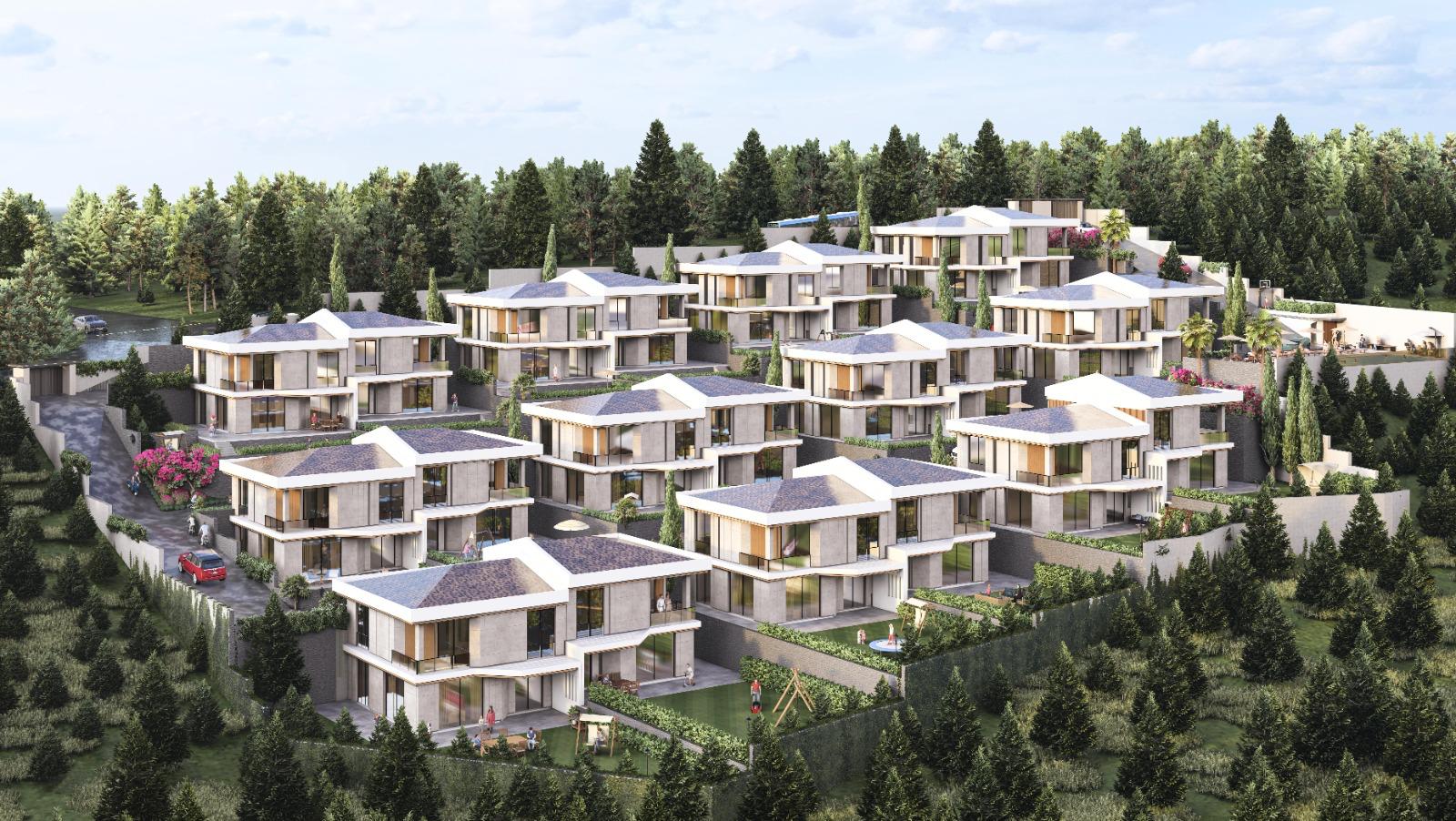 Modern villa iç mekanları